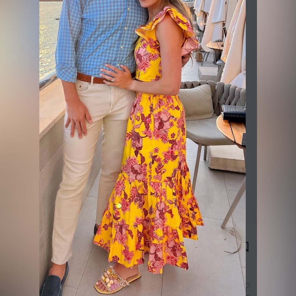 Cara Cara Yellow and Pink Floral Set